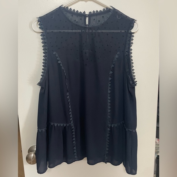 Modcloth, Stated Appreciation Peplum Blouse - XL - Picture 3 of 7